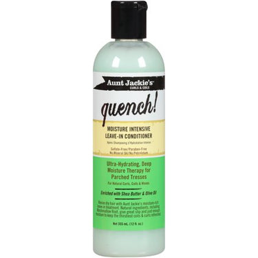 Aunt Jackie’s Quench! Moisture Intensive Leave-In Conditioner – 12 oz - ANNS BEAUTY SUPPLY